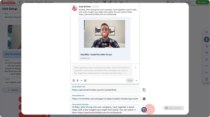 Share on linkedin tutorial