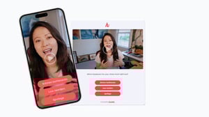 Hintible video journey displayed on desktop and mobile with interactive buyer choices